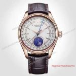 Swiss Rolex Cellini Moonphase Replica Watch Rose Gold Case 39MM